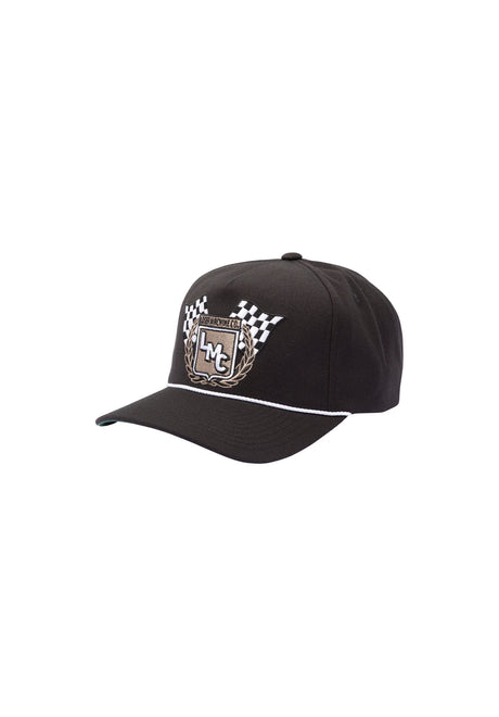 Wreath High Profile Snapback black Vorderansicht