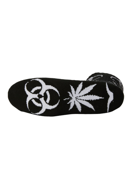 Sector Plantlife Socks black Rueckenansicht