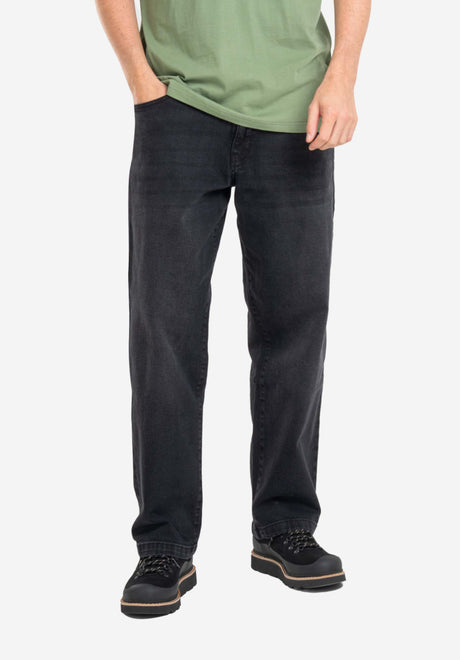 Reell Solid Jeans blackwash2 – Front view