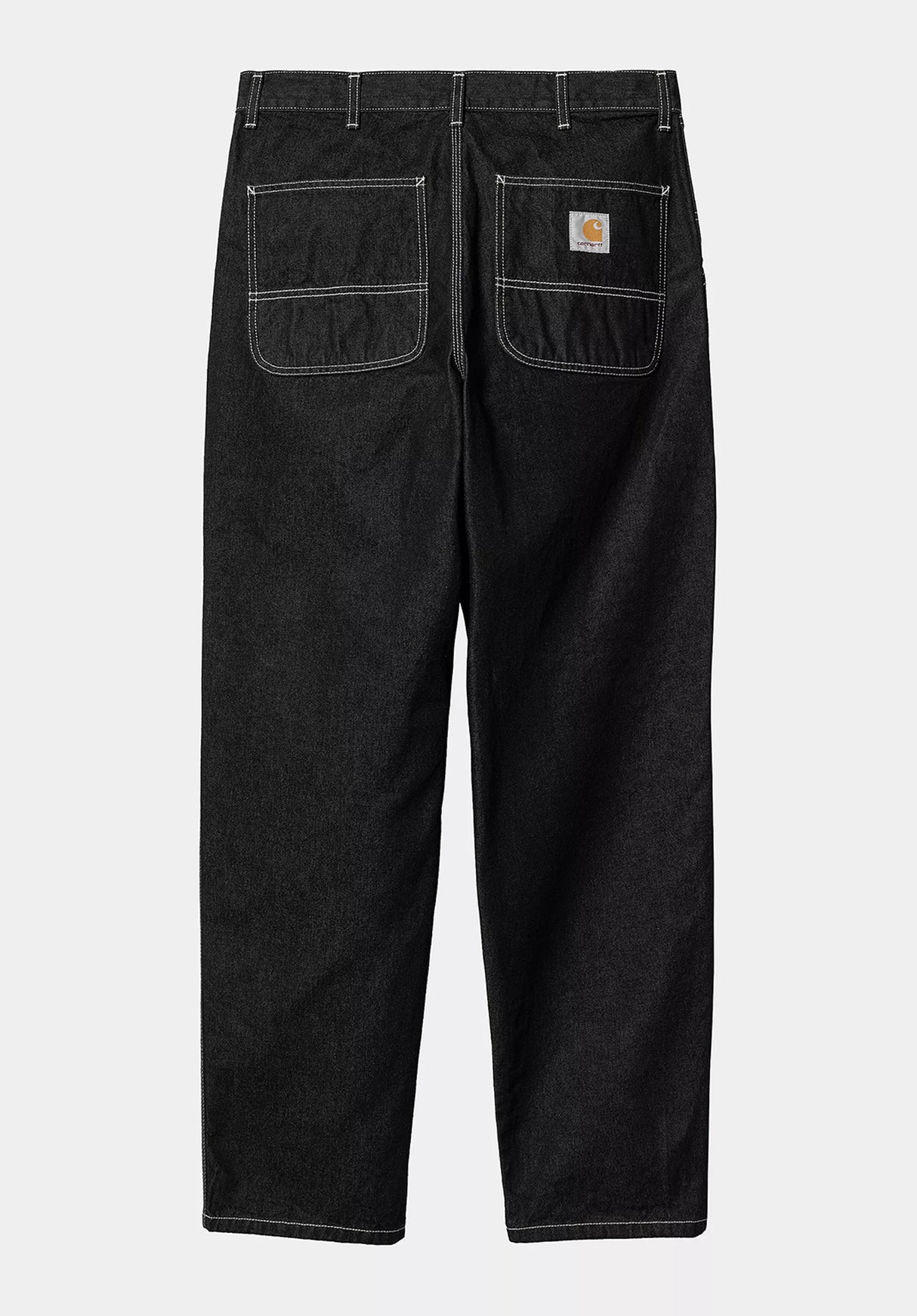 Simple Pant blackonewash Rueckenansicht
