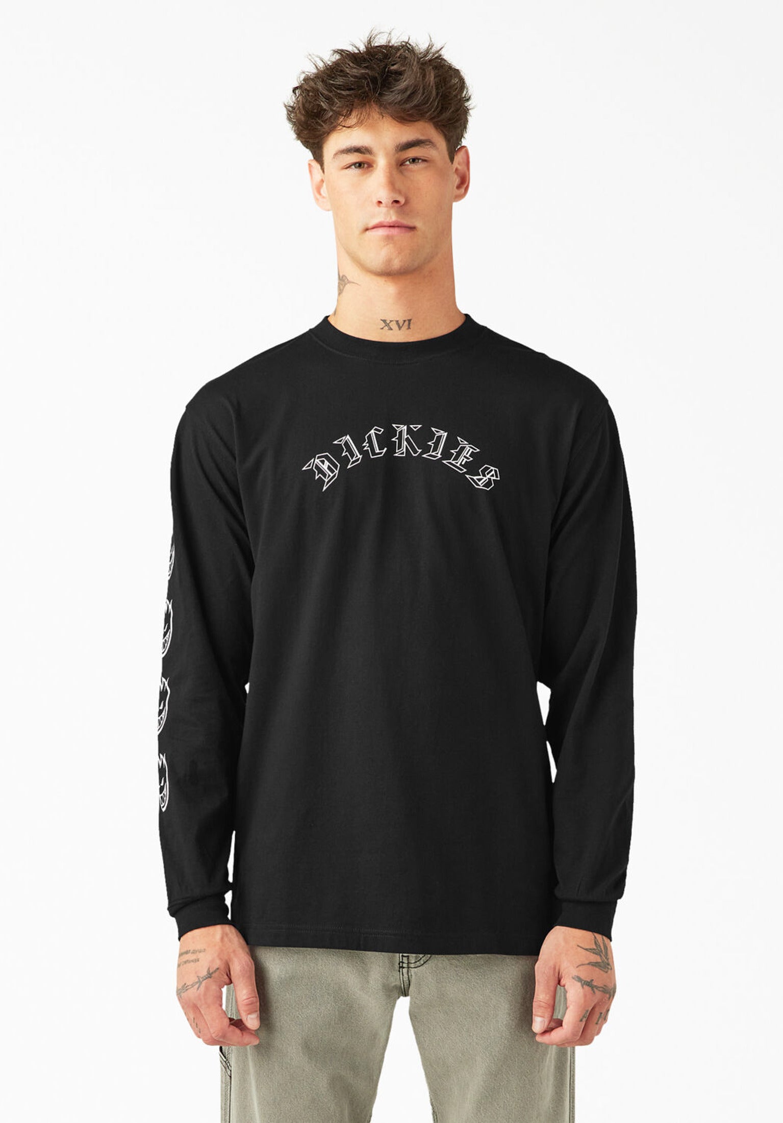x Spitfire Dickies Longsleeve in black for men – TITUS