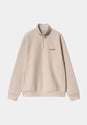 Half Zip American Script fleurdesel Vorderansicht