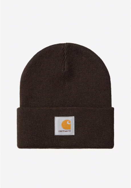 Short Watch Hat tobacco Vorderansicht