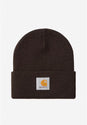 Short Watch Hat tobacco Vorderansicht