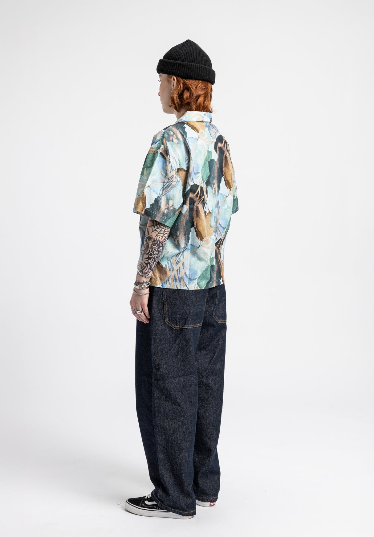 Berie blue-allover Seitenansicht