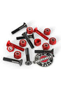7/8 Kreuz black-red Vorderansicht