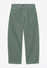 Brandon Pant velvetgreenstonedyed Vorderansicht