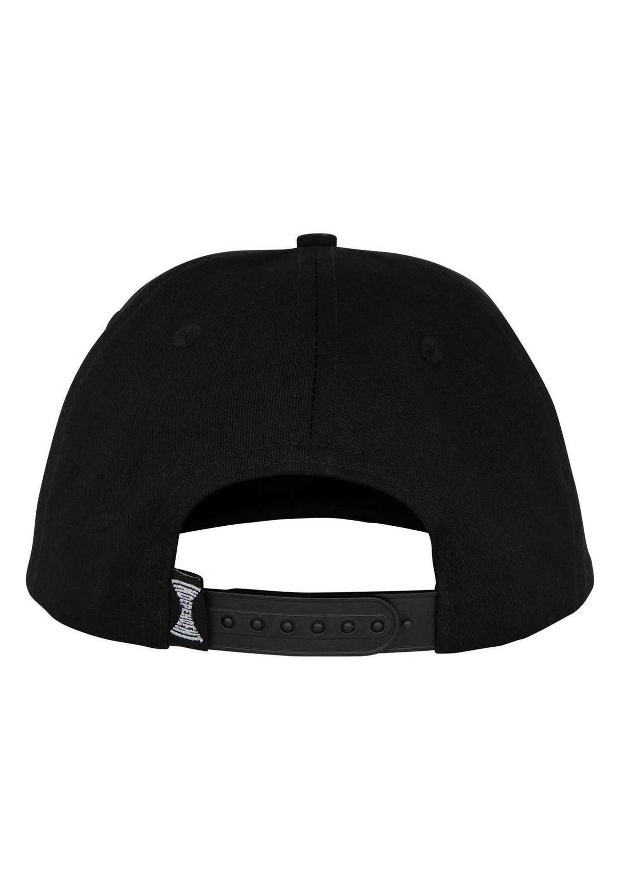 Built To Grind 5-Panel Snapback Unstructured black Closeup1
