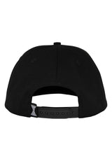 Built To Grind 5-Panel Snapback Unstructured black Closeup1
