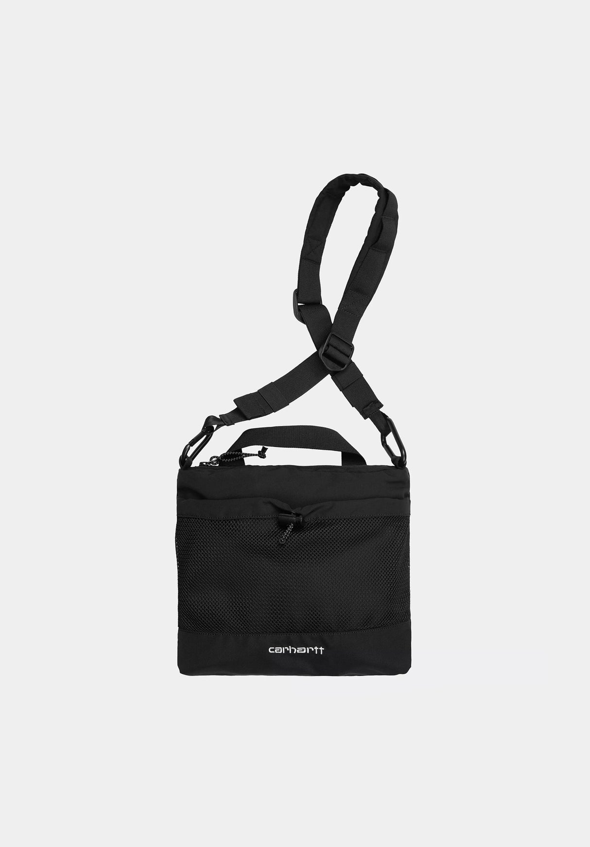 Irwin Shoulder Bag black-black-white Vorderansicht