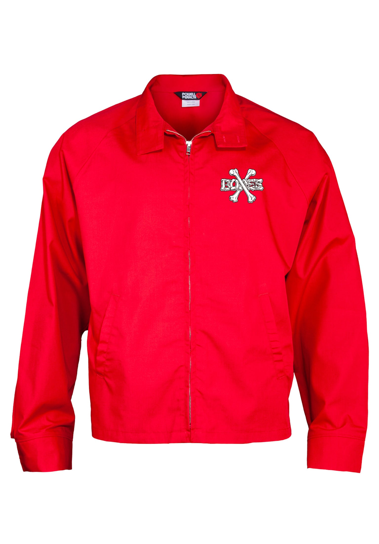 Cross Bones Powell-Peralta Light Jacket in red for men – TITUS