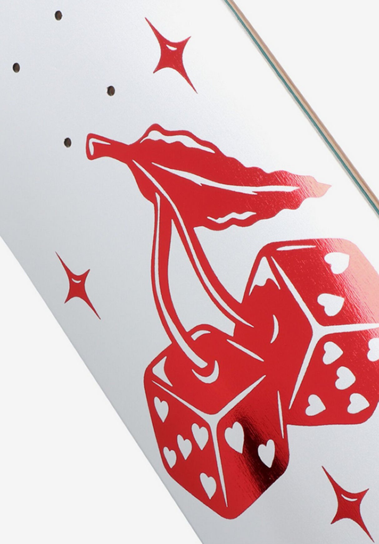 Hause High Roller Twin Nose white-red Closeup2