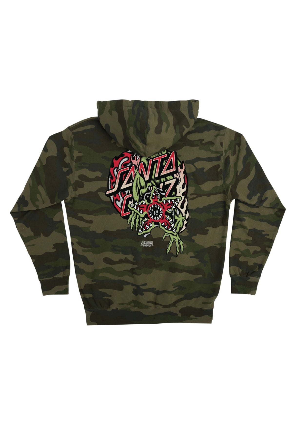 X Stranger Things Demogorgon Dot forest-camo Vorderansicht