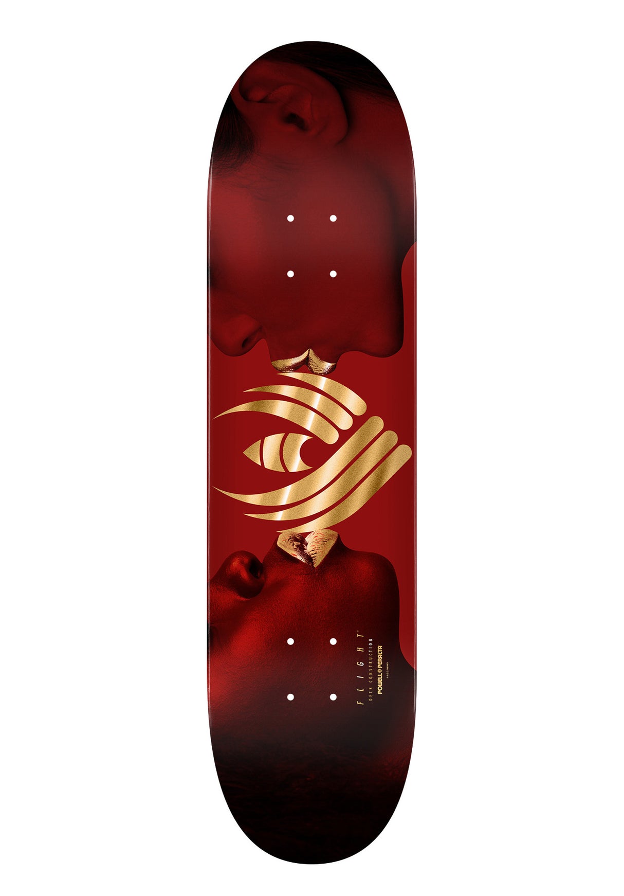 Flight Shape 308 K26-Kiss burgundy/gold-foil Vorderansicht