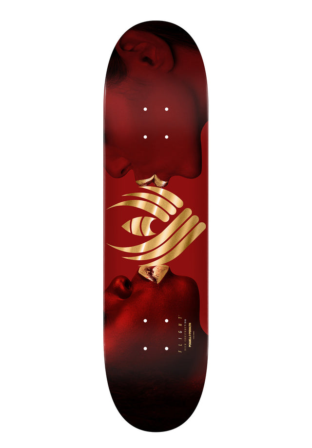 Flight Shape 308 K26-Kiss burgundy/gold-foil Vorderansicht