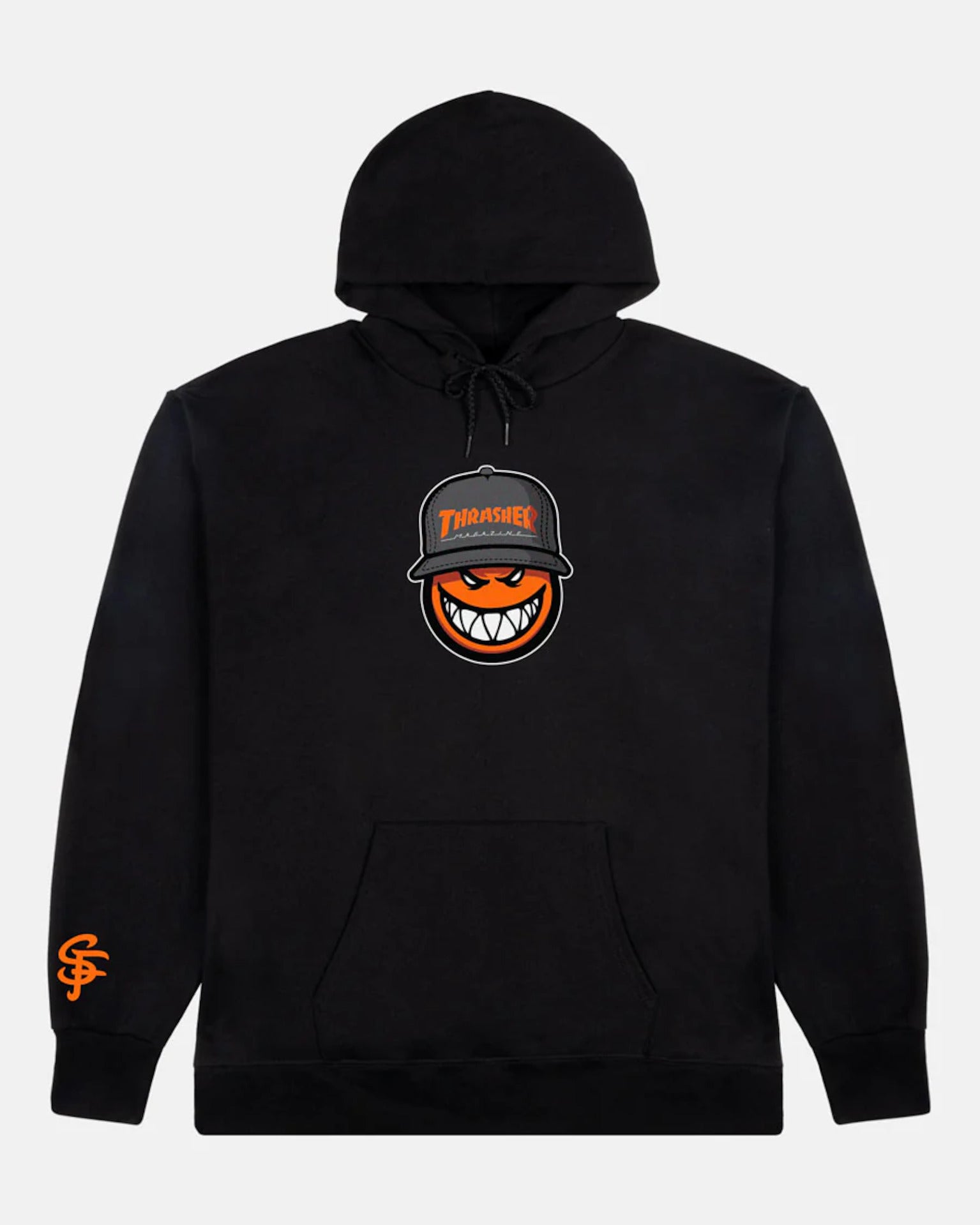 x Spitfire - SF Loc Thrasher Hoodie in black for men – TITUS