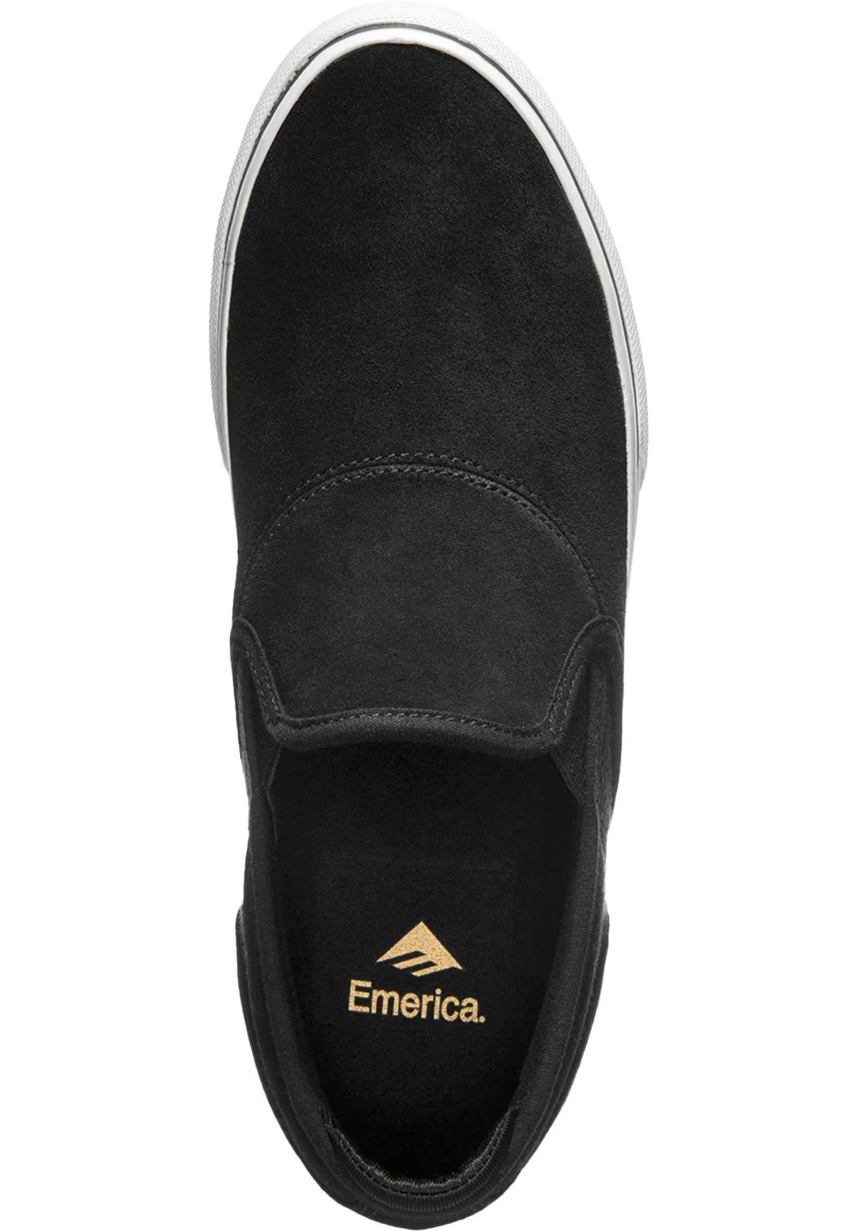 Wino G6 Slip-On black-white-gold Rueckenansicht