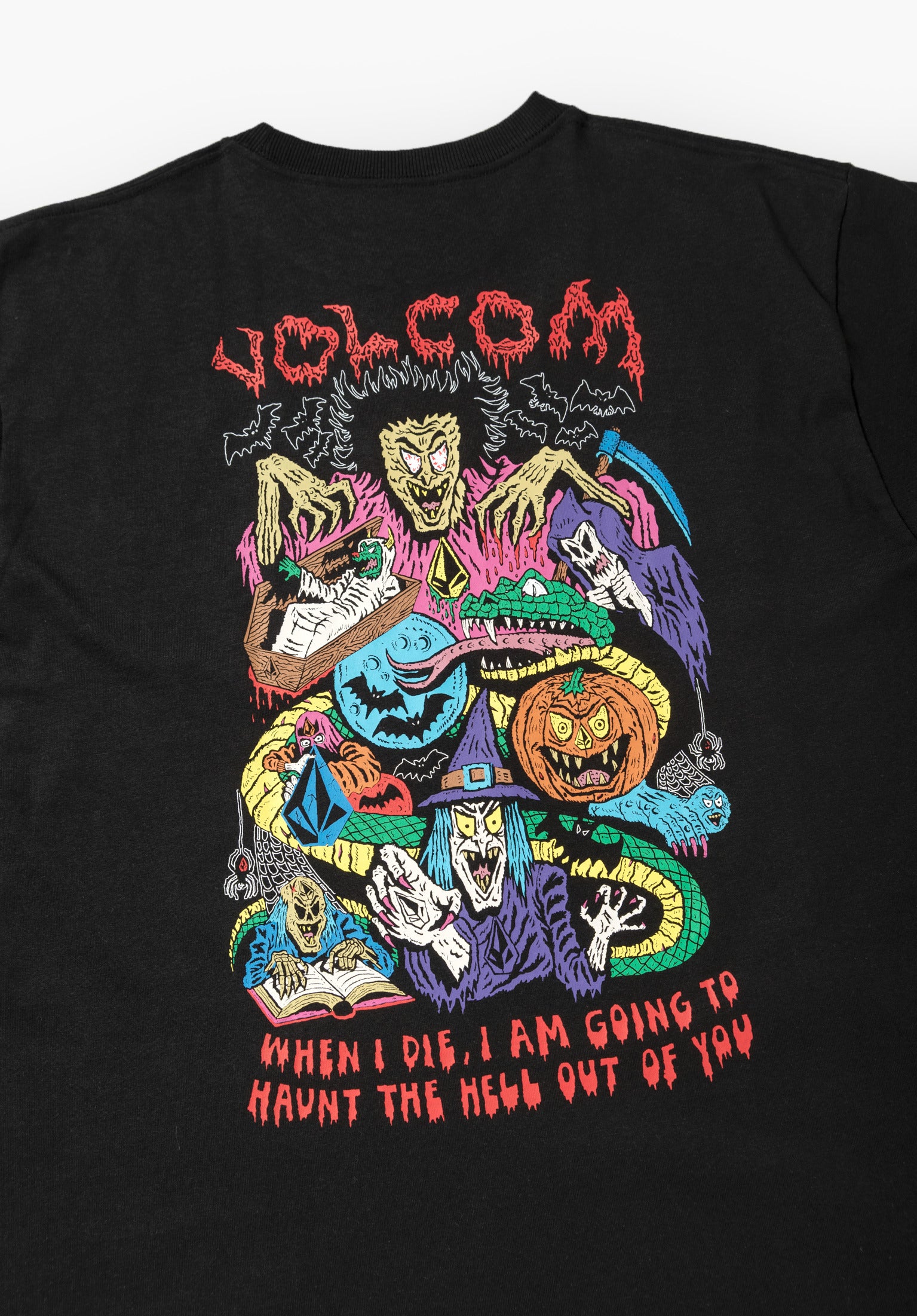 FA JJ Villard Volcom T-Shirt in black for men – TITUS