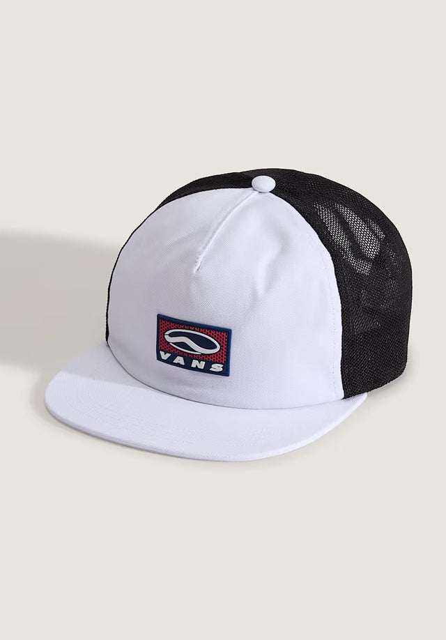 Sidestripe Unstructured Trucker marshmallow Vorderansicht