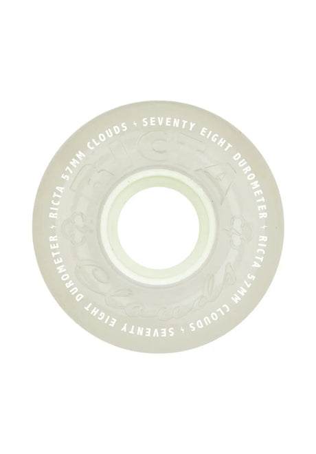 Clouds GITD 78A aqua Vorderansicht