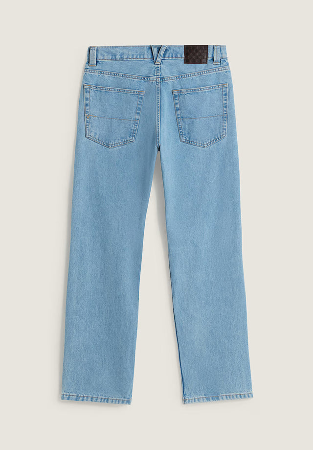 Check-5 Straight Denim lightstonewash Vorderansicht