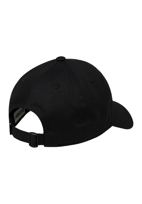Icon Dad Cap Twill flintblack Rueckenansicht