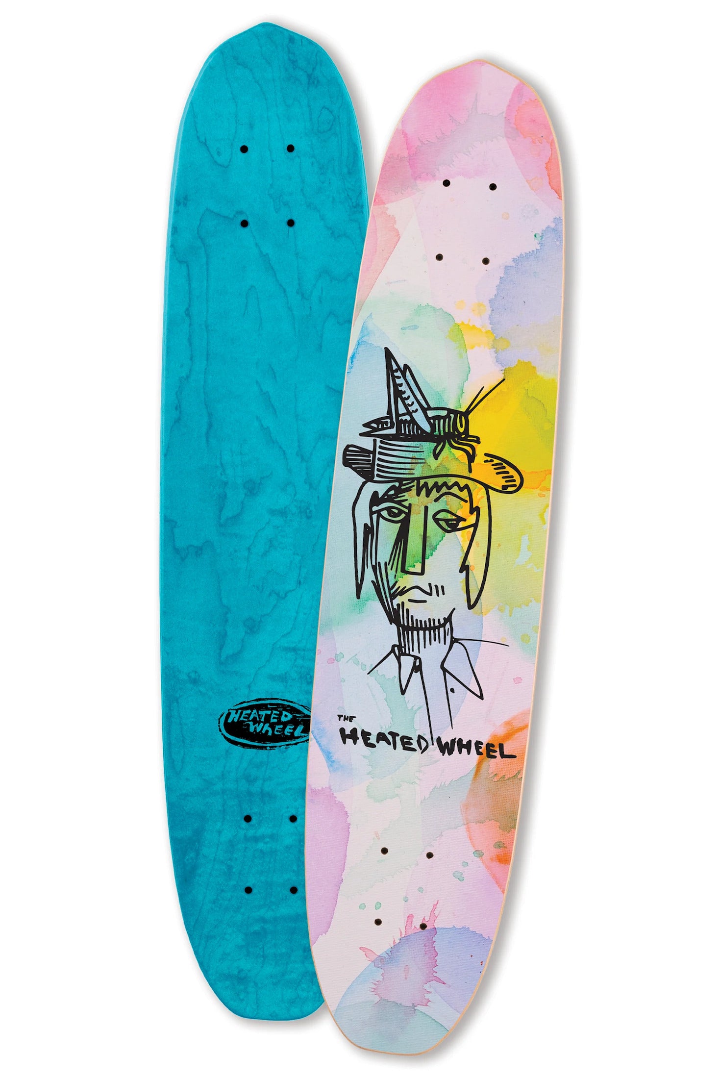 スケートボード Heated wheel Sorry Burt egg shape 9.25 スケートボード THE Heated Wheel egg shape 9.25 The Heated