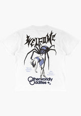 Widow white-purple Rueckenansicht