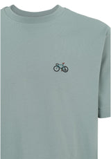 Peaceride Emb darkslate Closeup1