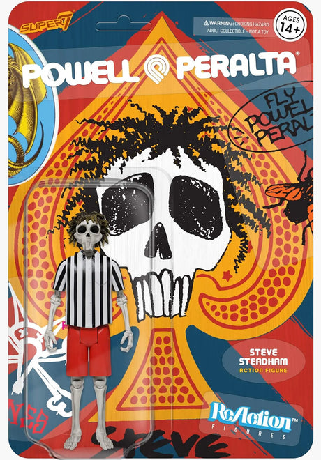 Powell-Peralta ReAction Figure Wave 1 12-Pack multicolored Rueckenansicht