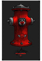 Andy Anderson Hydrant Sticker clear Vorderansicht