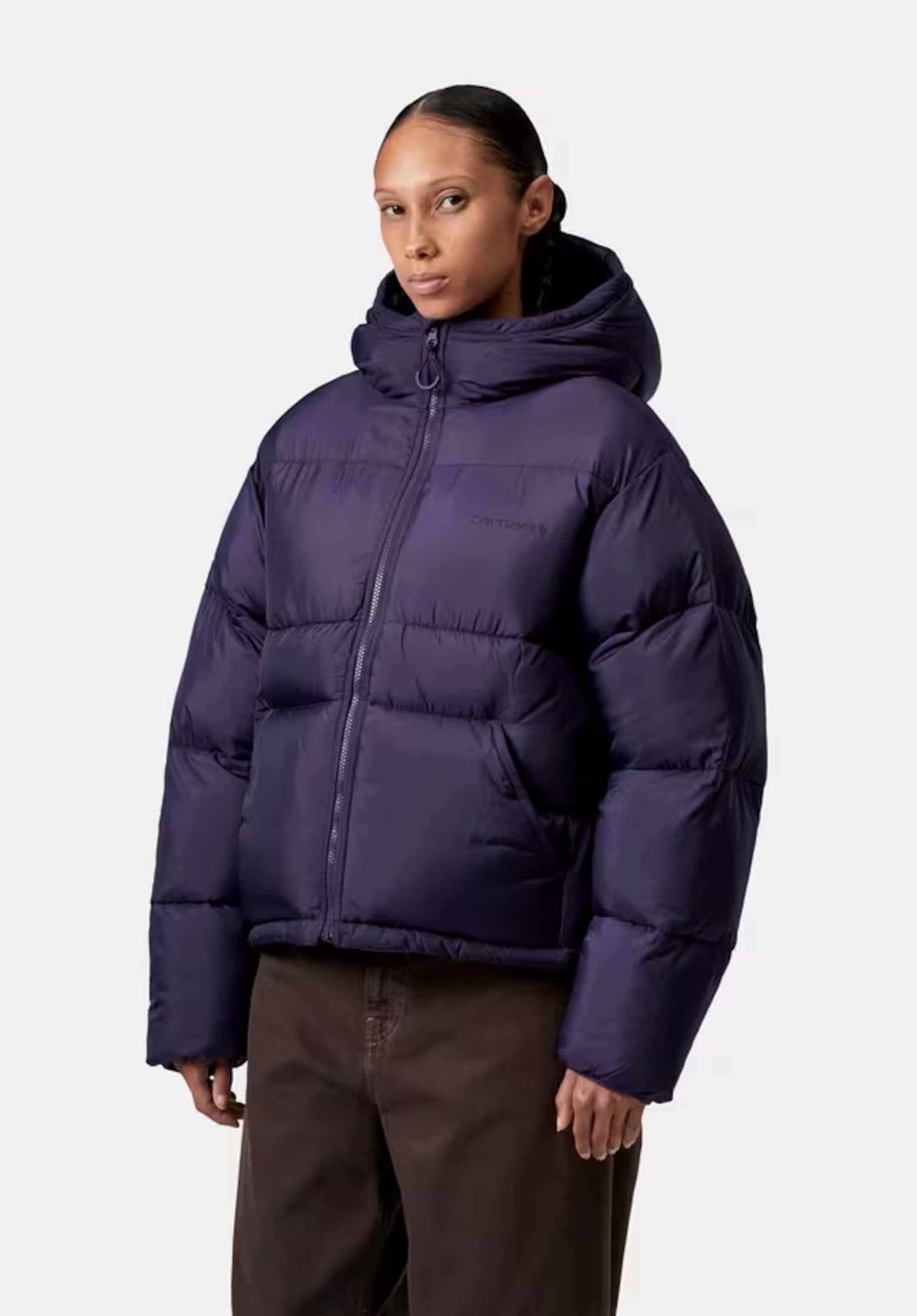 W' Toronto Carhartt WIP Winter Jackets in lakers-black for women