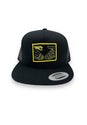 Snake Shake Trucker black-yellow Vorderansicht