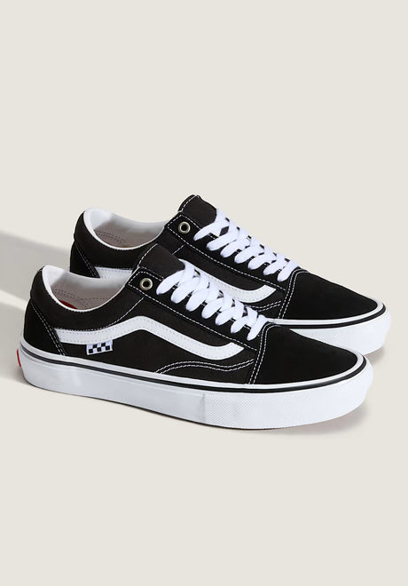 Skate Old Skool black-white Rueckenansicht