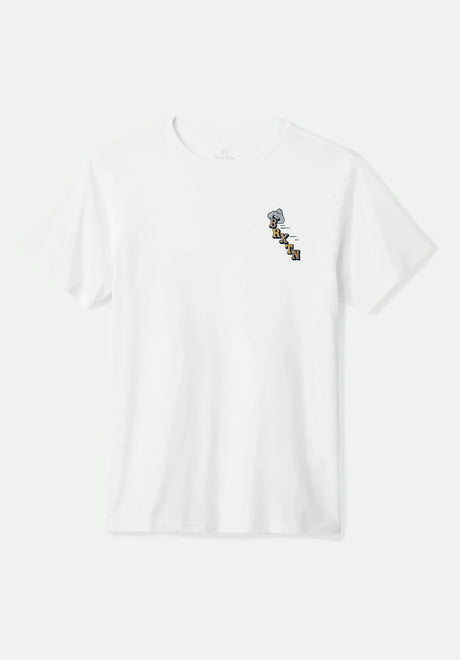 Buck Club white Rueckenansicht