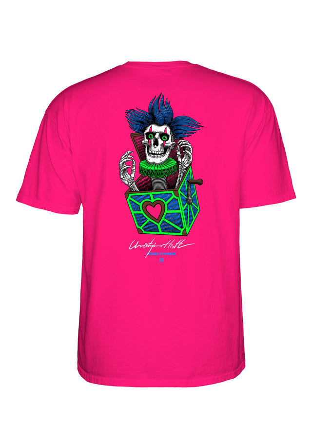 Chris Hiett Skull hot-pink Vorderansicht