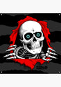 Ripper Banner 30 x 30 black Vorderansicht