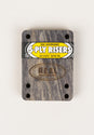 5-Ply 1/4'' Riser yellow Vorderansicht