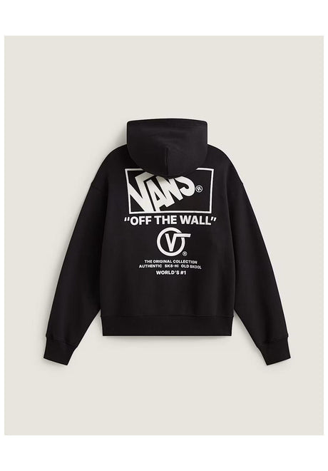 Vans Stacked Hi Hoodie black-white – Set forfra