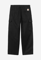 Brady Cargo Pant blackrinsed Rueckenansicht