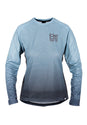 Seen Jersey steel blue fade Vorderansicht