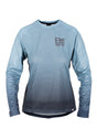 Seen Jersey steel blue fade Vorderansicht