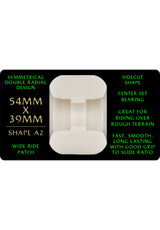 Dragons 88A A2 Symmetrical Wide Ride offwhite Rueckenansicht