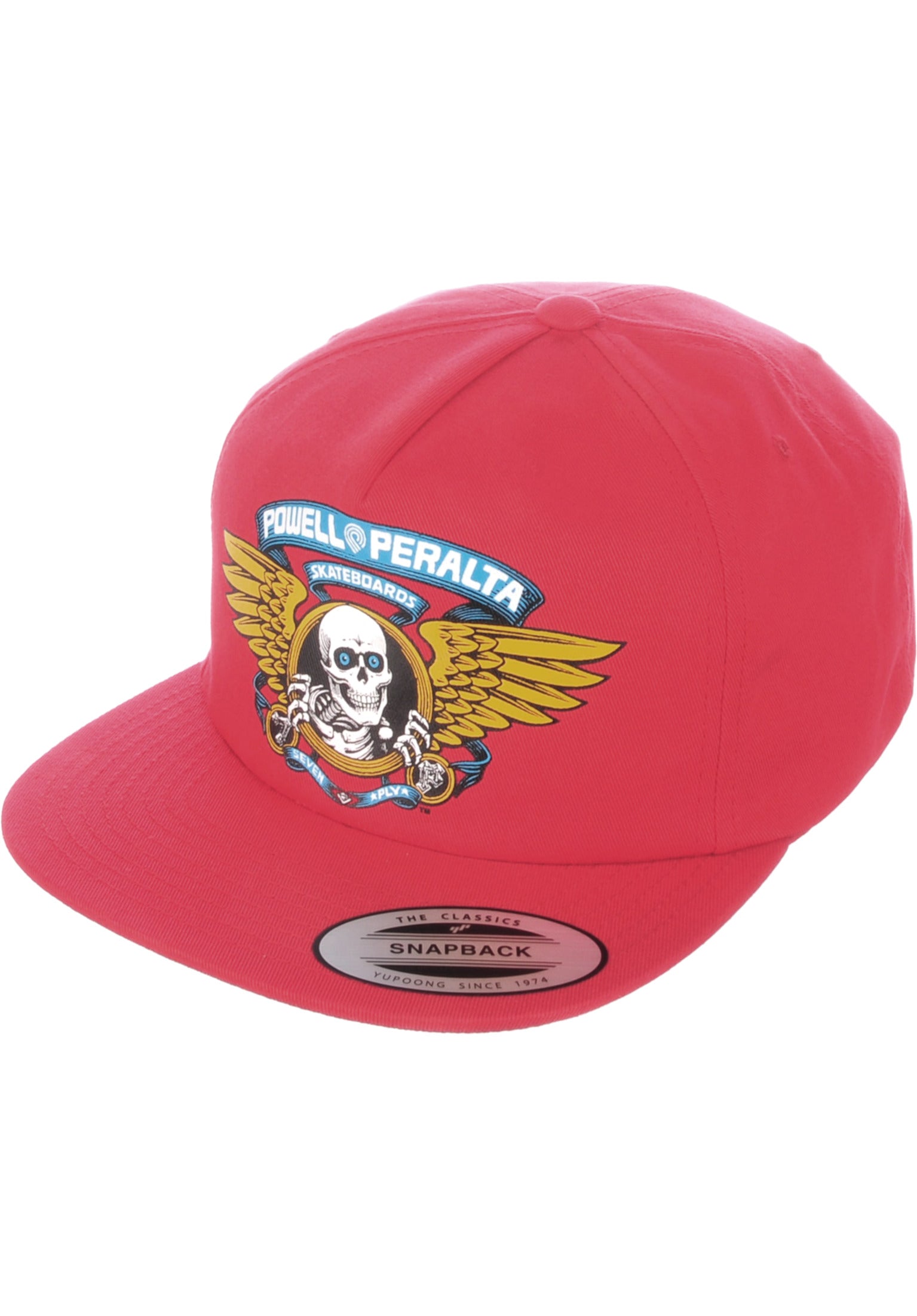 Winged Ripper Snapback Powell-Peralta Cap in red for men – TITUS