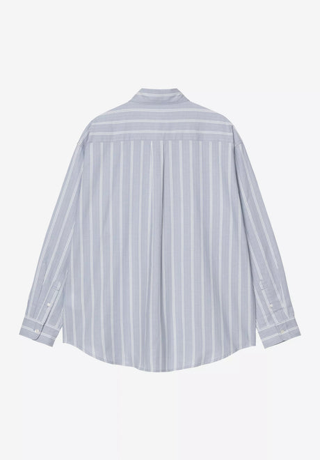 Beale bealestripe-gentleblue-white Rueckenansicht