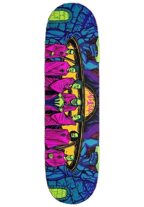 Lizard People Longboy multicolor Vorderansicht