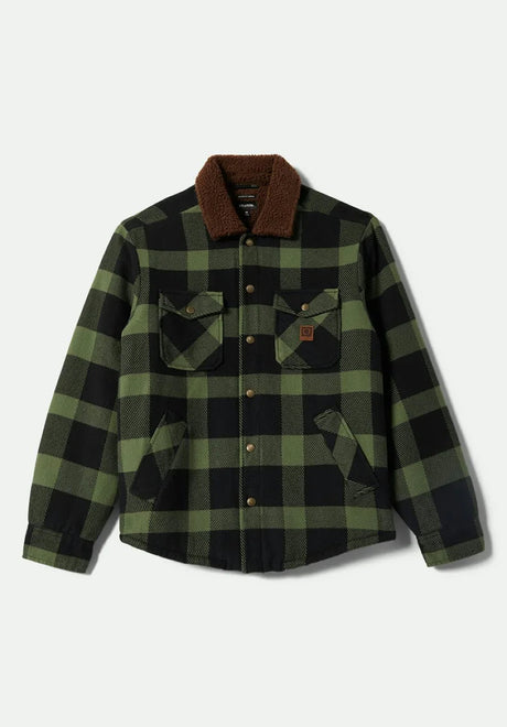 Durham Lined black-wildgreenflannel Vorderansicht