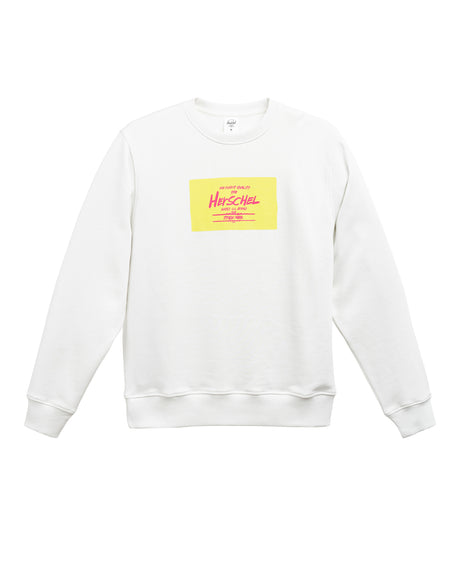 Thomas Campbell Logo Crew blanc-de-blanc Vorderansicht