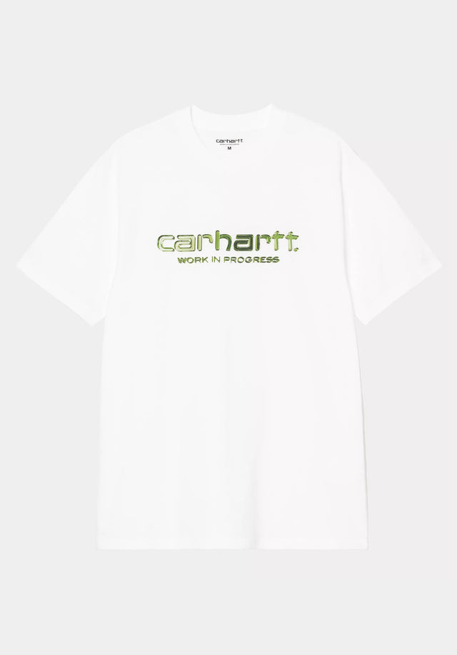 Solar Chrome Script white Vorderansicht