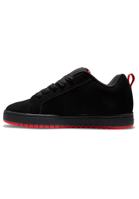 Court Graffik SQ black-grey-red Rueckenansicht